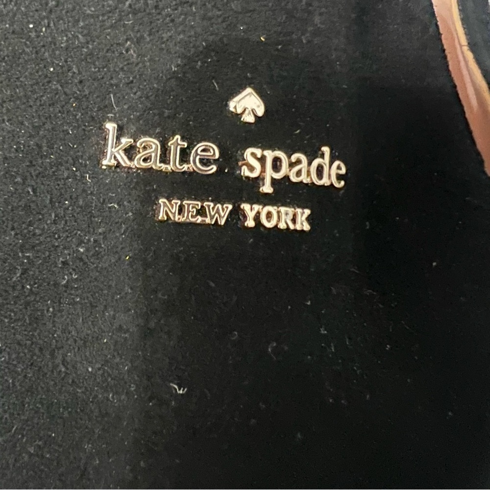 kate spade Black Pointed Toe Suede Mules - Picture 2 of 8
